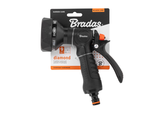 Pistolet zraszający 9-funkcyjny DIAMOND Bradas