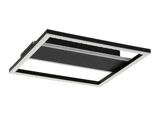 Lampa sufitowa Donya LED 24W 4000 K 33 x 33 cm czarny