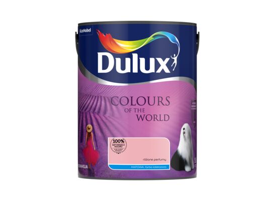 Farba lateksowa Dulux Kolory Świata Różane Perfumy 5 l