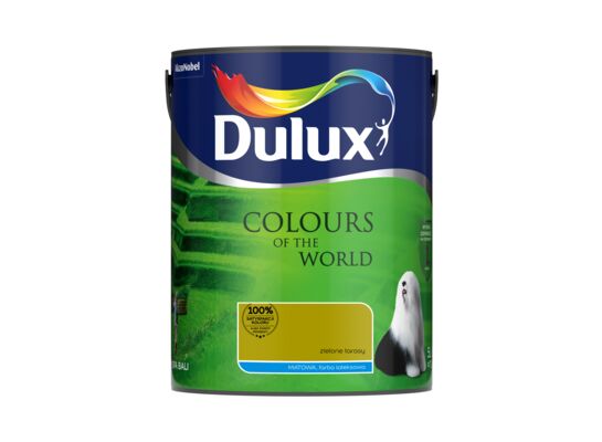 Farba lateksowa Dulux Kolory Świata Zielone Tarasy 5 l