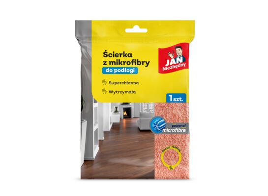 Ścierka z mikrofibry do podłogi 55 x 45 Jan Niezbędny