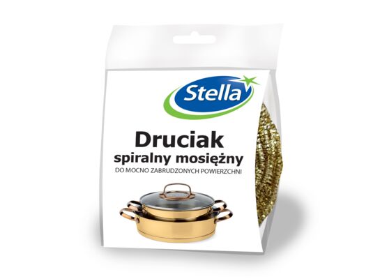 Druciak spiralny mosiężny