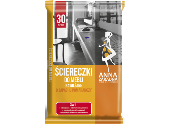 Ściereczki nawilżane do mebli POMAR 30 sztuk