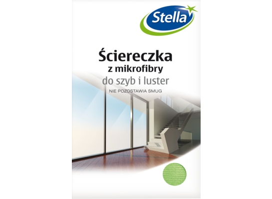 Ściereczka z mikrofibry do szyb i luster