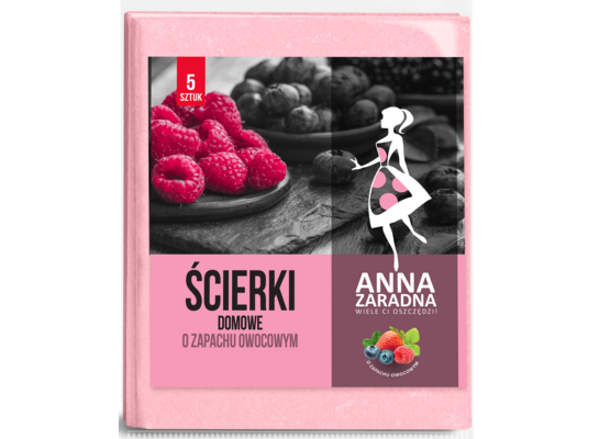 Ścierki domowe zapach owocowy 5 sztuk