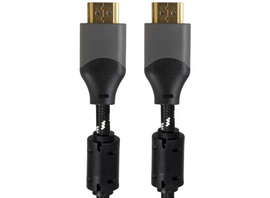 Kabel HDMI - HDMI 2.0 + filtr z zawieszką 1,8m LB0195-1,8 VA0183-1,8 Vayox