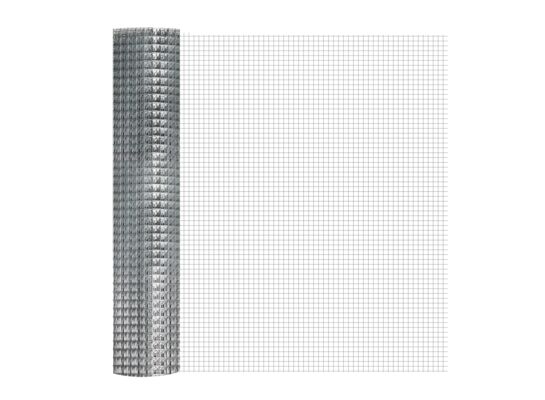 Siatka ogrodzeniowa zgrzewana ocynkowana 12x12mm 0,5 x 5 m