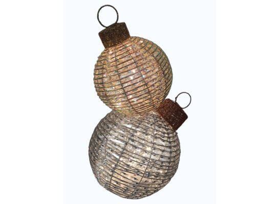 Figura ozdobna bombki LED 50 cm