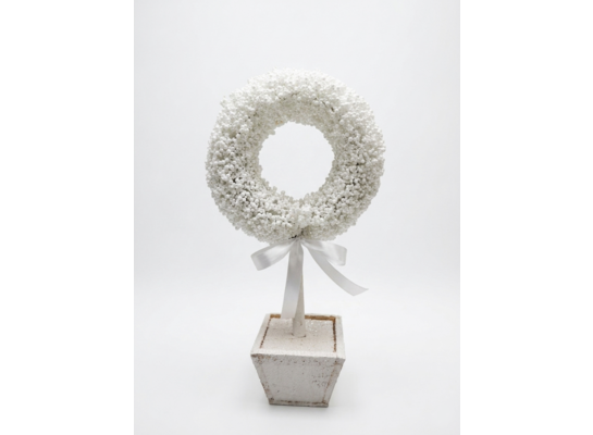 Figura ozdobna wianek 48 cm