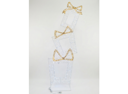 Figura ozdobna prezenty LED 168 cm