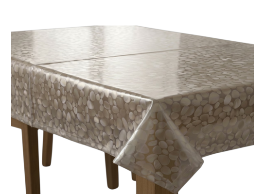 Cerata PVC półtransparentna kropki 137 cm 20 mb