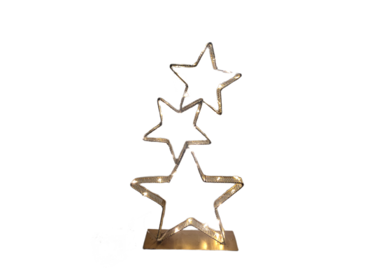 Figura ozdobna gwiazdy LED 55 cm