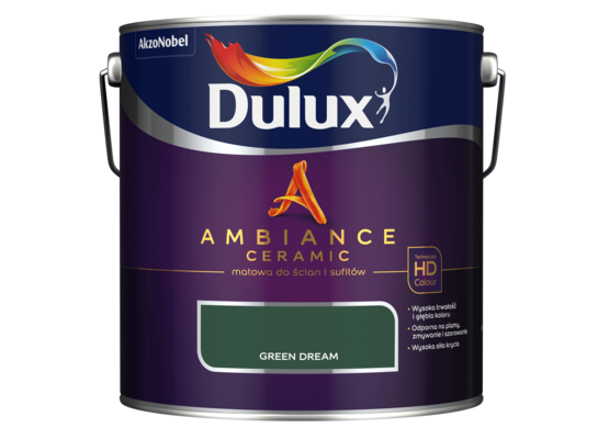Farba ceramiczna AMBIANCE CERAMIC Green Dream 2,5 l Dulux