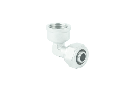 Kolano 90° PEX skręcane 20 mm x 3/4"