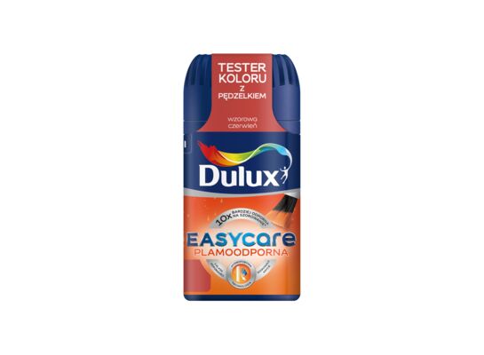 TESTER farba lateksowa Dulux EasyCare Wzorowa Czerwień 0,05 l
