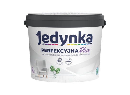 Farba lateksowa Perfekcyjna Plus 3 l Jedynka