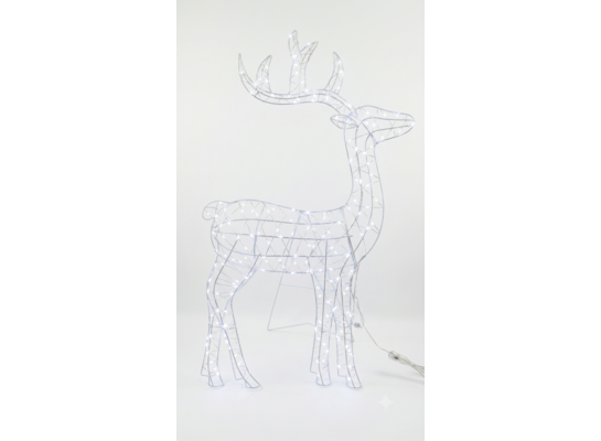 Renifer LED wys. 110 cm
