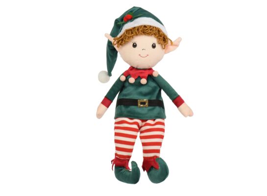 Figurka Elf poliester siedzący z nogami 18 x 12 x 60 cm