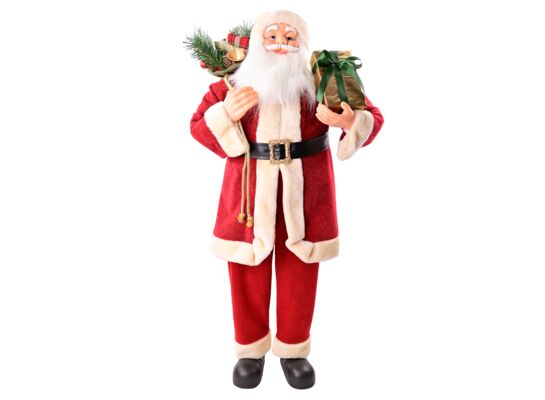Figurka Mikołaj tekstylna 120 cm