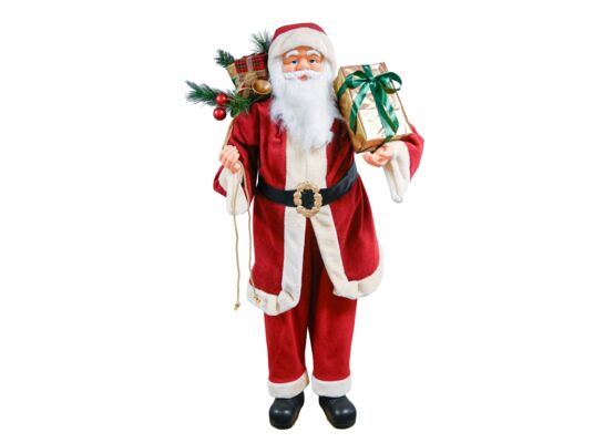 Figurka Mikołaj tekstylna 150 cm