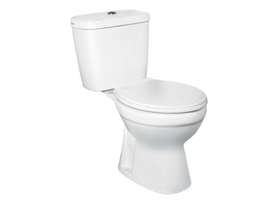 Kompakt WC C-clear z odpływem pionowym Kerra