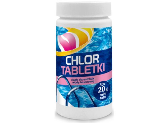 Chlor Tabletki małe 20g/1 kg GAMIX