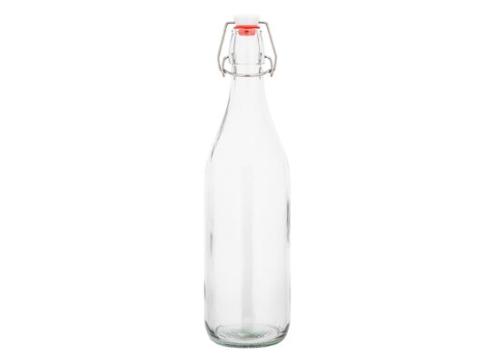Butelka okrągła z klipsem 1000 ml SPIŻARNIA PANI DOMU