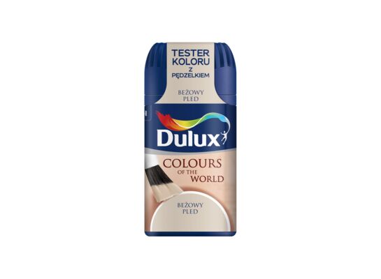 TESTER farba lateksowa Dulux Kolory Świata Beżowy Pled 0,05 l