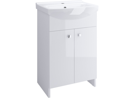 Szafka C13 BASIC 60BIA DSM z umywalką biały