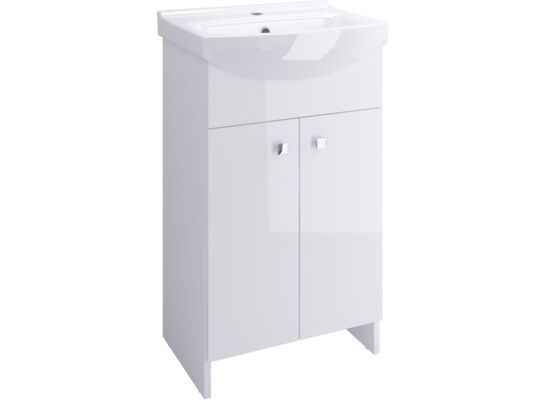 Szafka C12 BASIC 50BIA DSM z umywalką biały