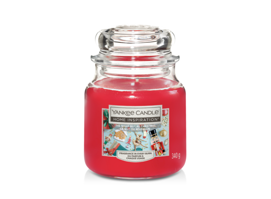 Świeca Home Inspiration słoik średni The Night Before Christmas Yankee Candle