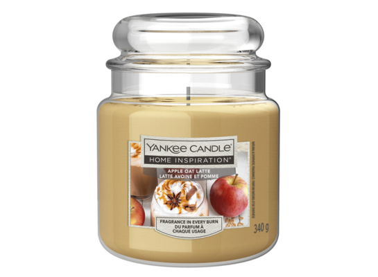Świeca Home Inspiration słoik średni Apple Oat Latte