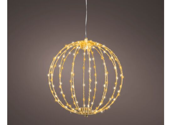Kula metalowa microLED zewnętrzna 28 cm