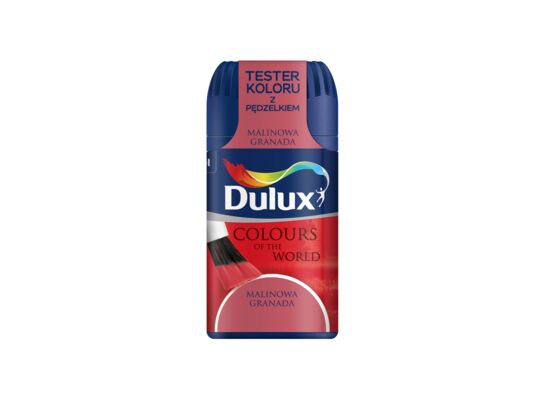 TESTER farba lateksowa Dulux Kolory Świata Malinowa Granada 0,05 l