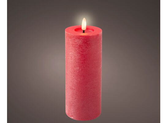 Świeca woskowa LED na baterie 19 cm