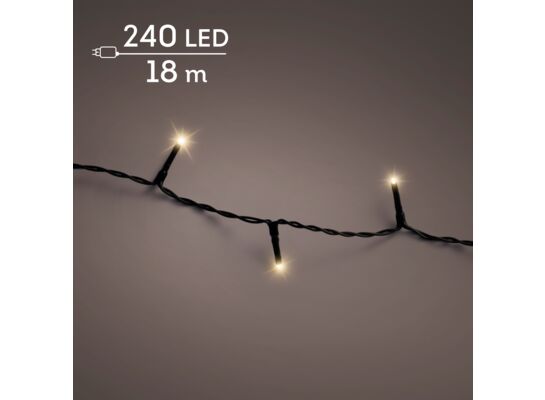 Lampki zewnętrzne LED 1800 cm czarny jasny złoty 8 funkcji