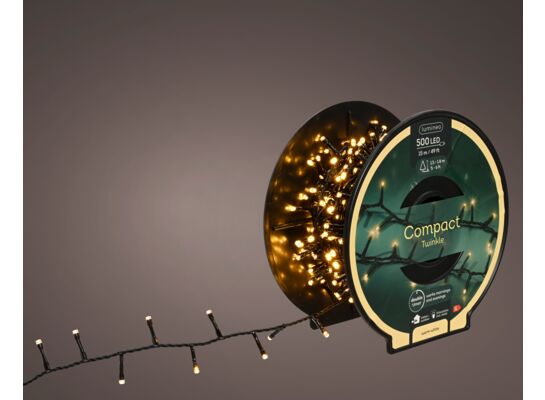 Lampki zewnętrzne LED 8 funkcji migajace 1500 cm