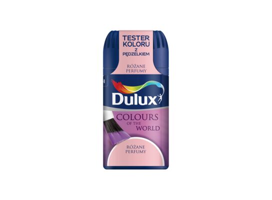 TESTER farba lateksowa Dulux Kolory Świata Różane Perfumy 0,05 l