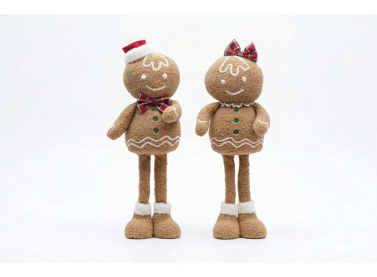 Figura tekstylna ciastek na teleskopowych nogach 58 cm