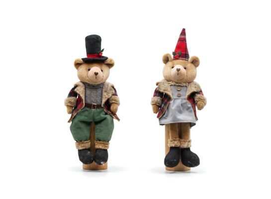 Figura tekstylna miś 53 cm