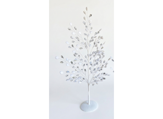 Małe drzwo ozdobne 35 cm białe