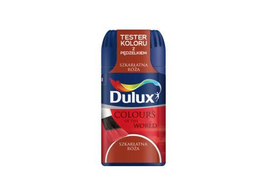 TESTER farba lateksowa Dulux Kolory Świata Szkarłatna Róża 0,05 l