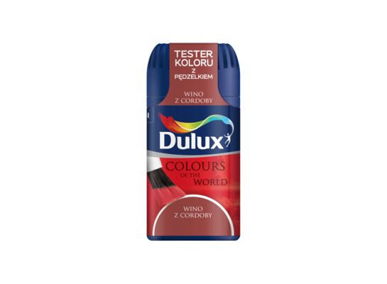 TESTER farba lateksowa Dulux Kolory Świata Wino z Cordoby 0,05 l