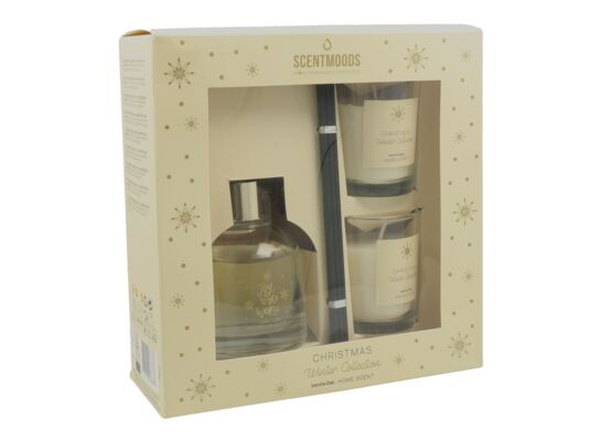Zestaw 2 x świeca z dyfuzorem zapachowym Vanilla Oak