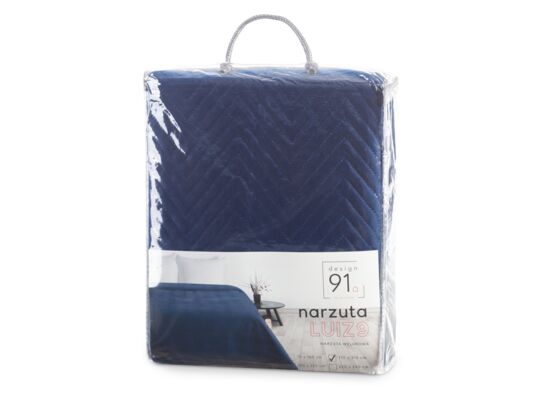 Narzuta D91 Luiz 200 x 220 cm granatowa