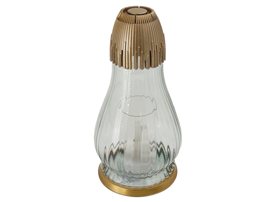 Znicz Tulip LED złoty / srebrny