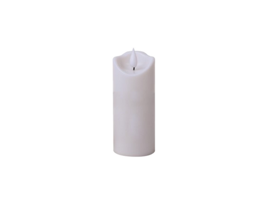 Świeca LED FALA 5 cm x 12,5 cm biała