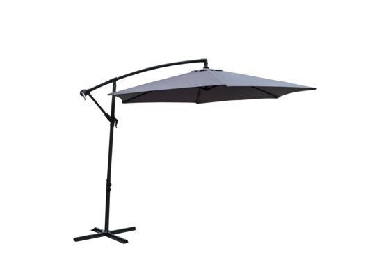 Parasol ogrodowy Korfu 3 m szary