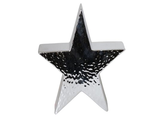 Gwiazda srebrna średnia 17 cm