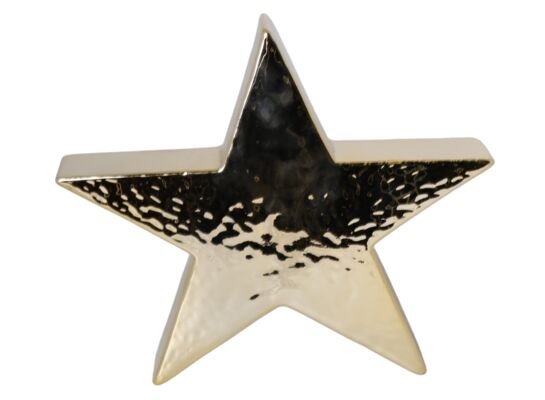 Gwiazda złota średnia 17 cm